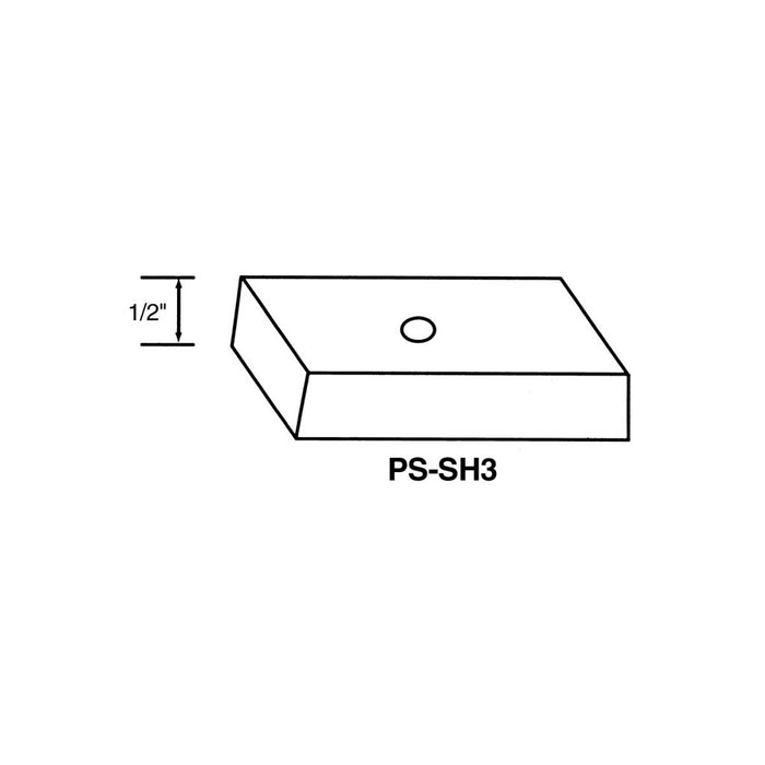 3M PanelSafe Shim for Distribution Panel PS-SH3, rohs 2011/65/eucompliant