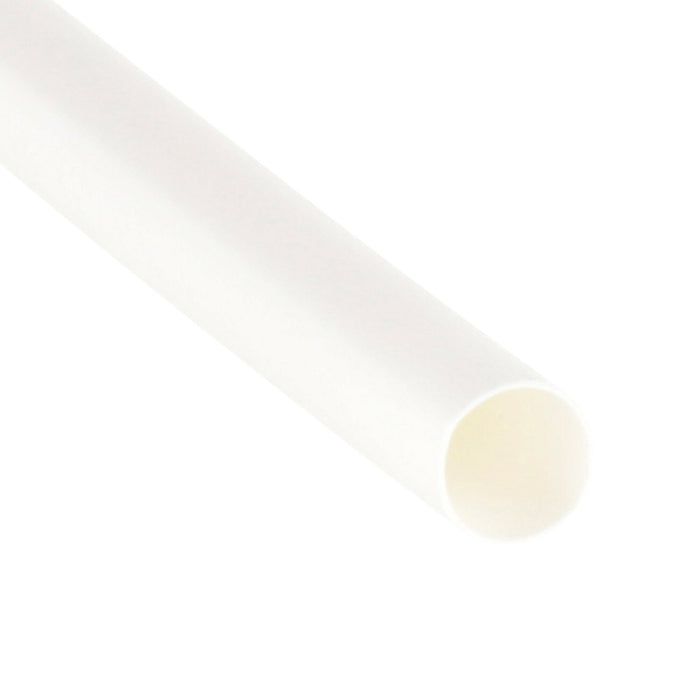 3M Heat Shrink Thin-Wall Tubing FP-301-3/16-48"-White-250 Pcs