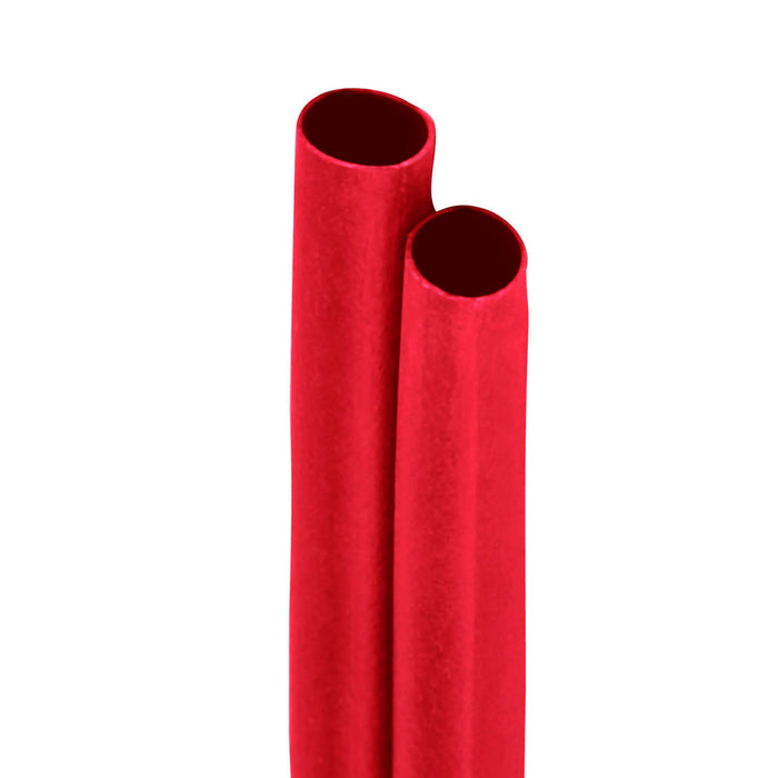3M Heat Shrink Heavy-Wall Cable Sleeve ITCSN-0800, Red, 6 in Lengthpieces