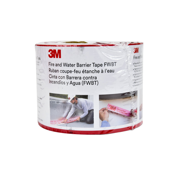 3M Fire and Water Barrier Tape FWBT4, 4 in x 75 ft