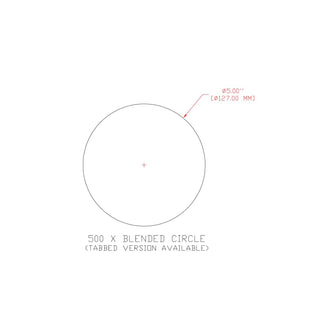 3M Microfinishing PSA Film Disc Roll 366L, 180 Mic, 3MIL, Type D, 5 inx NH