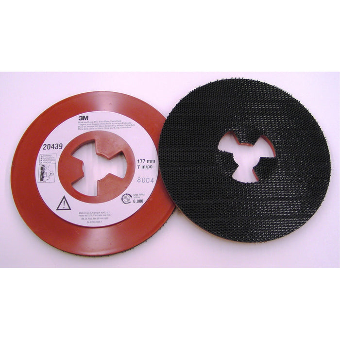 3M Hook and Loop Disc Face Plate, 20439, 7 in Extra Hard