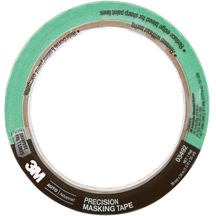 3M Precision Masking Tape, 1 1/2 in X 35 yd, 03492