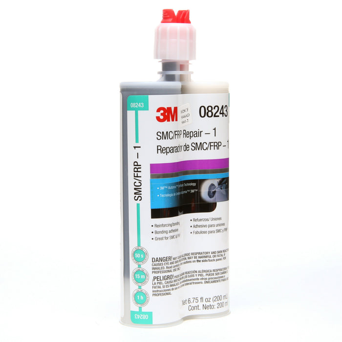 3M SMC/Fiberglass Repair Adhesive-1, 08243, Black, 200 mL Cartridge