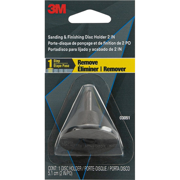 3M Sanding and Finishing Disc Holder, 03051ES, 2 inch