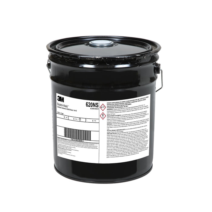 3M Scotch-Weld Urethane Adhesive 620NS, Black, Part B, 5 Gallon(Pail), Drum