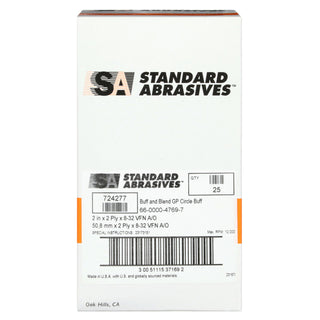Standard Abrasives Buff and Blend Circle Buff GP 724277, A/O Very Fine