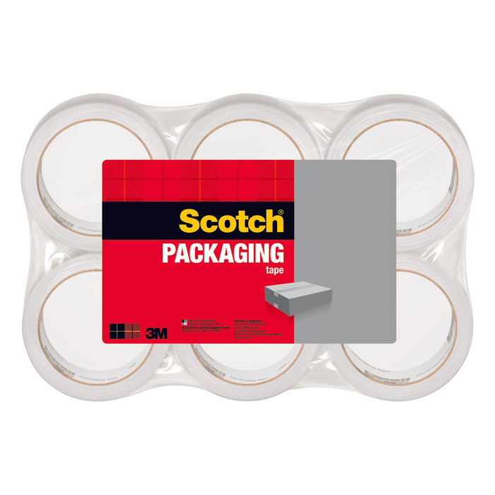Scotch® Lightweight Shipping Packaging Tape 3350-6, 1.88 in x 54.6 yd