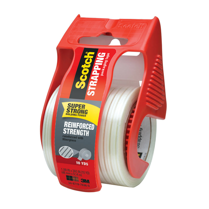 Scotch® Strapping Tape 50, 1.88 in x 360 in (48 mm x 9.14 m)