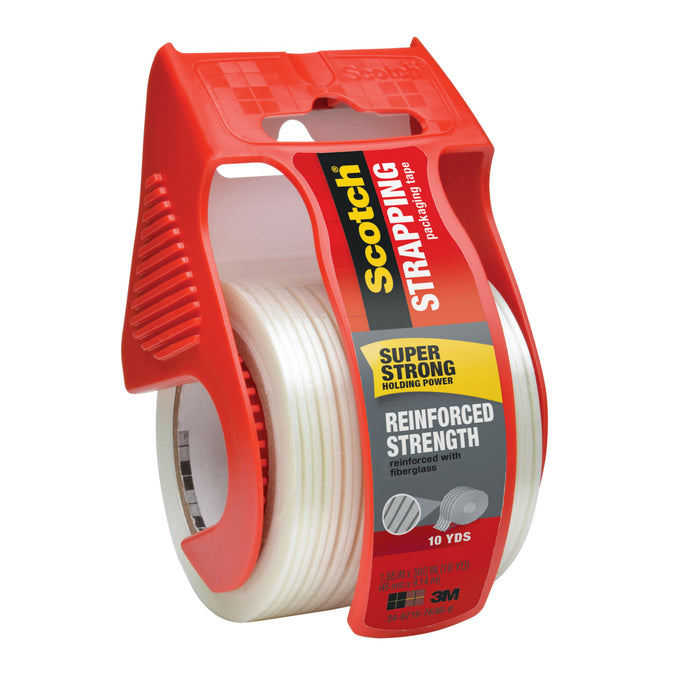 Scotch® Strapping Tape 50, 1.88 in x 360 in (48 mm x 9.14 m)