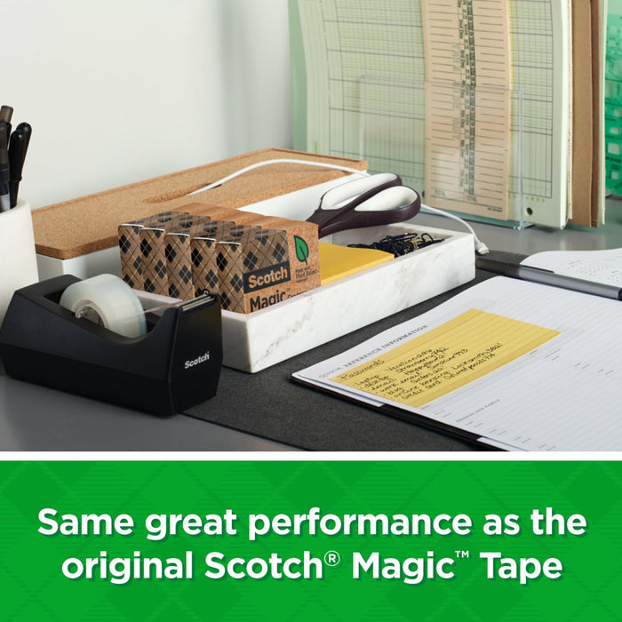Scotch® Magic Greener Tape 812-3P, 3/4 in x 900 in (19 mm x 22,8 m)