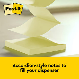 Post-it® Dispenser Pop-up Notes R330-14YWM, 3 in x 3 in, Canary Yellow