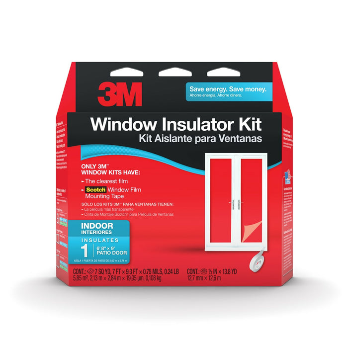3M Indoor Window Insulator Kit - Patio Door 2144-EP, 84 in x 112 in