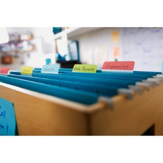 Post-it® Filing Angle Tabs 686A-ALYR, 2 in. x 1.5 in. (50,8 mm x 38.1mm)