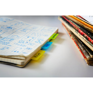 Post-it® Filing Angle Tabs 686A-ALYR, 2 in. x 1.5 in. (50,8 mm x 38.1mm)