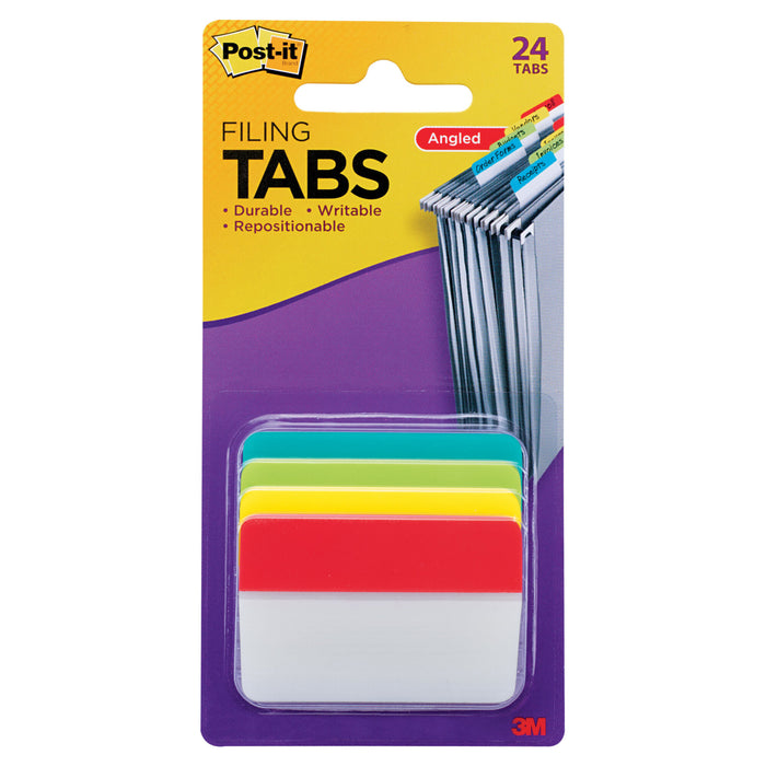 Post-it® Filing Angle Tabs 686A-ALYR, 2 in. x 1.5 in. (50,8 mm x 38.1mm)