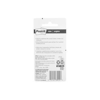 Post-it® Filing Angle Tabs 686A-ALYR, 2 in. x 1.5 in. (50,8 mm x 38.1mm)