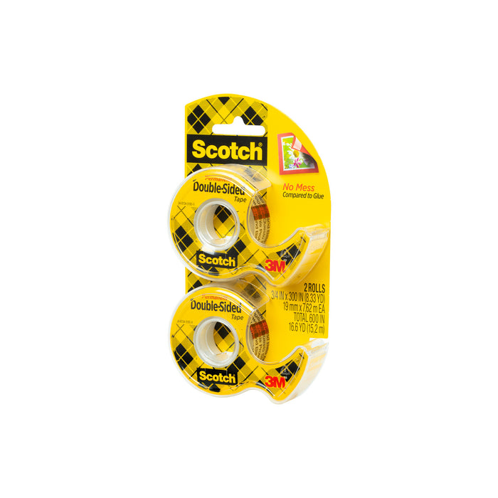 Scotch® Double Sided Tape 237DM-2, 3/4 in x 300 in