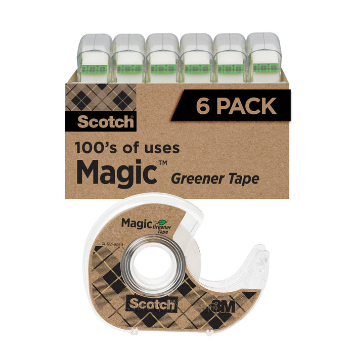 Scotch® Magic Greener Tape 6123, 3/4 in x 600 in (19 mm x 15,2 m)