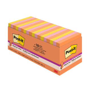 Post-it® Dispenser Pop-up Notes R330-18SSAUCP, 3 in x 3 in, 18 pads
