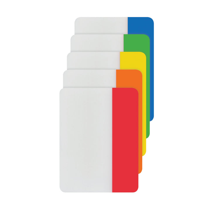 Post-it® Tabs 686-ROYGB, 2 in. x 1.5 in. (50,8 mm x 38,1 mm)