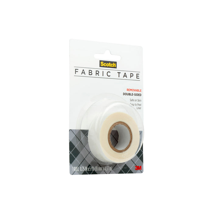 Scotch® Removable Fabric Tape FTR-1-CFT, 3/4 in x 180 in