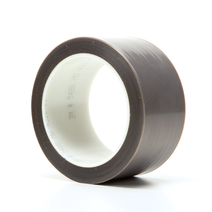 3M PTFE Film Tape 5480, Gray, 2 in x 36 yd, 3.7 mil, 6 Rolls/Case, MiniCase