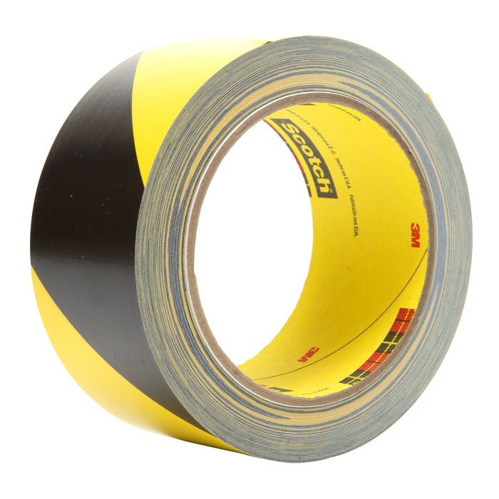 3M Safety Stripe Tape 5702, Black/Yellow, 1 in x 36 yd, 5.4 mil, 36Roll/Case