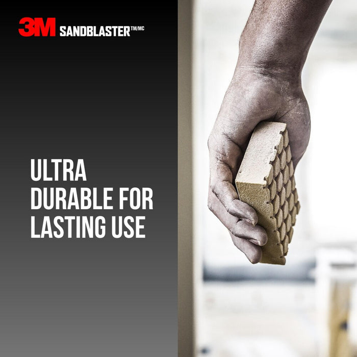 3M SandBlaster DUST CHANNELING Sanding Sponge, 20909-60-UFS ,60 grit