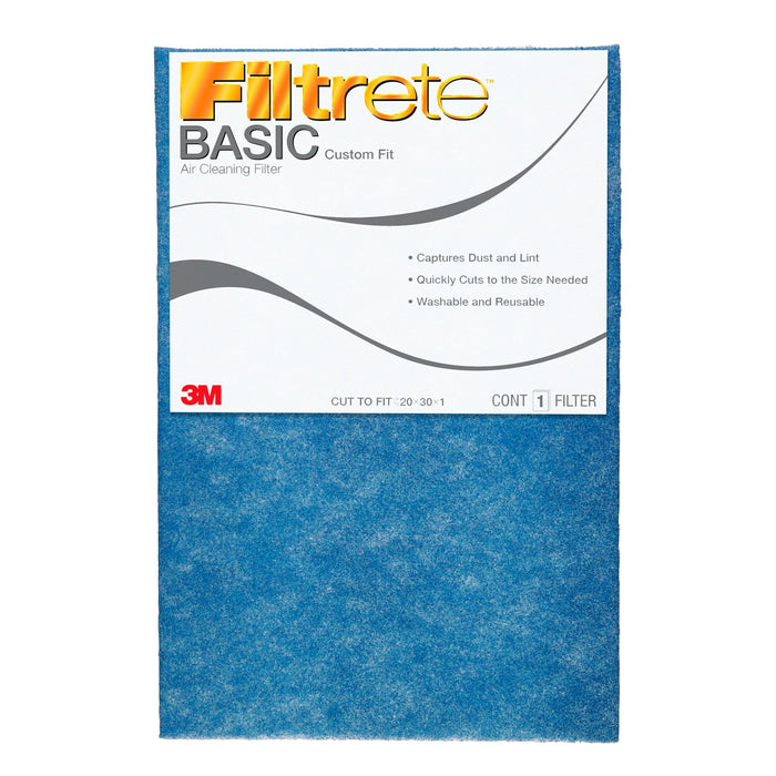 Filtrete Basic Air Filter HDWRCTF-12, 20 in x 30 in x 1 in