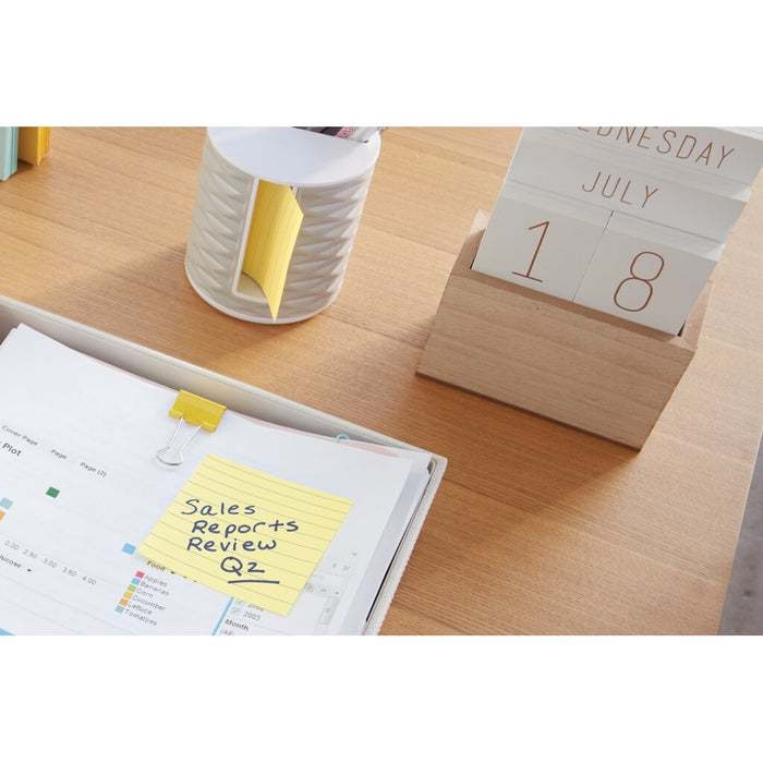 Post-it® Notes 630PK2 3 in x 3 in (7.62 cm x 7.62 cm) Canary Yellow,Lined
