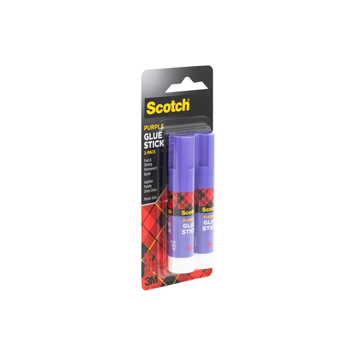 Scotch® Purple Glue Stick 6108-2N, .28 oz, 2-Pack