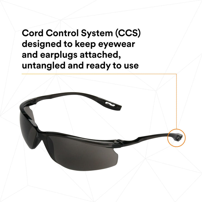 3M Virtua Sport CCS Protective Eyewear 11798-00000-20 Corded Control
System