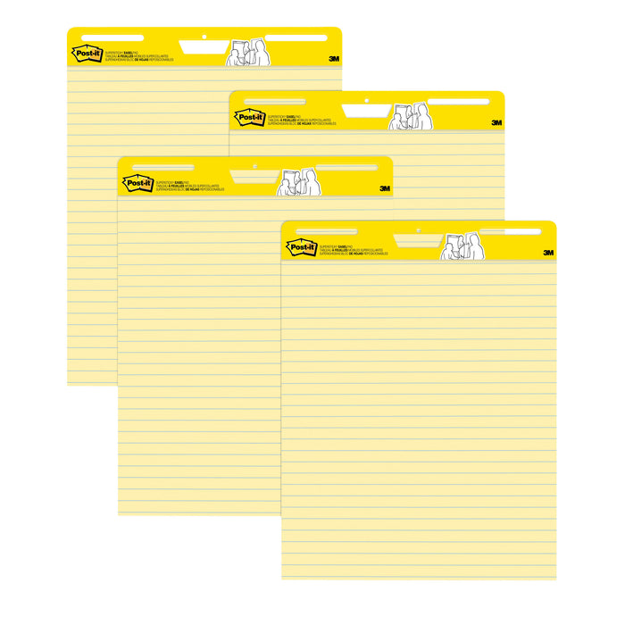 Post-it® Super Sticky Easel Pad 561 VAD 4PK, 25 in. x 30 in.