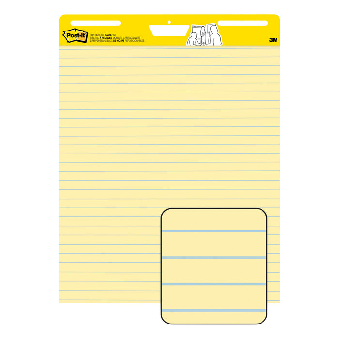 Post-it® Super Sticky Easel Pad 561 VAD 4PK, 25 in. x 30 in.