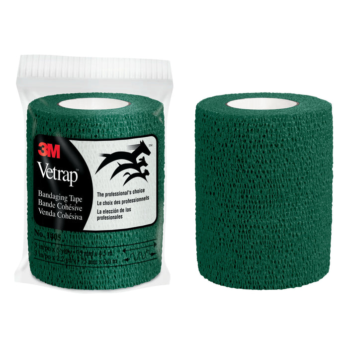 3M Vetrap Bandaging Tape Bulk Pack, 1405HG Bulk Hunter Green