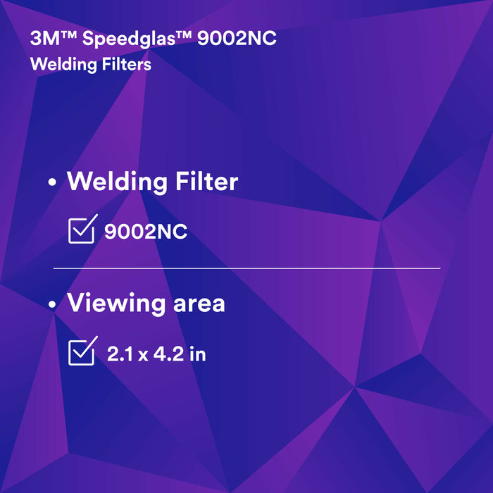 3M Speedglas Welding Filter 9002NC 04-0000-21NC