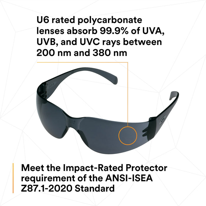 3M Virtua Protective Eyewear 11330-00000-20 Gray Anti-Fog Lens