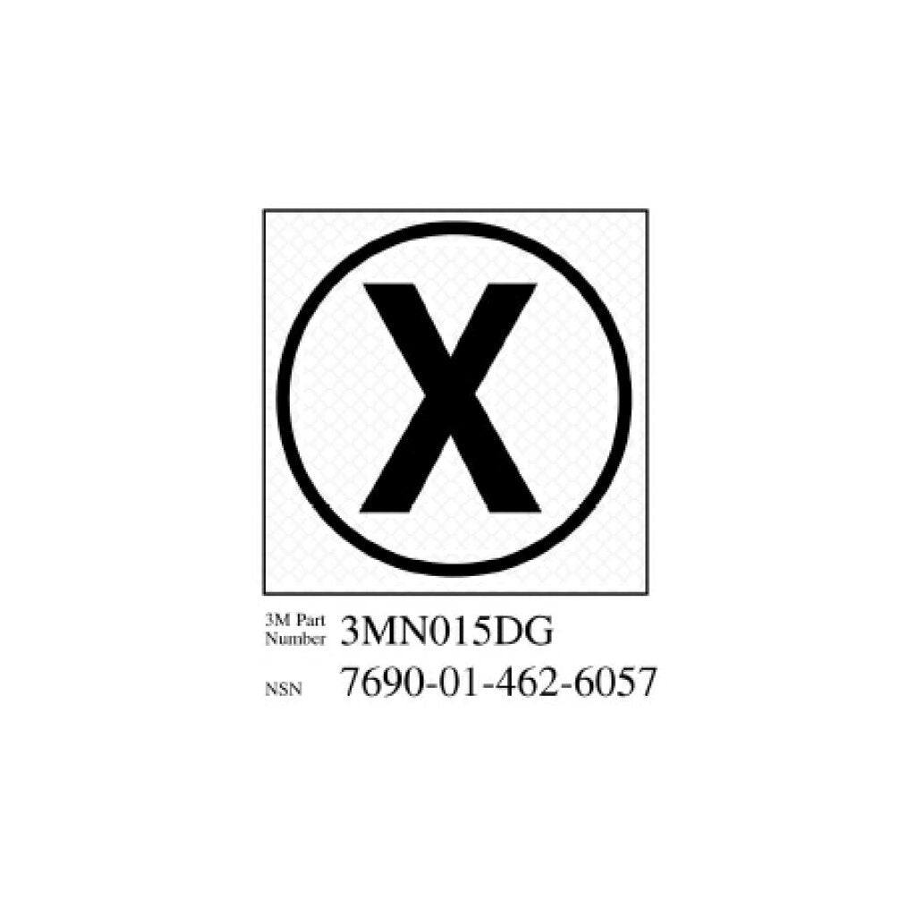 3M Diamond Grade Damage Control Sign 3MN015DG, 