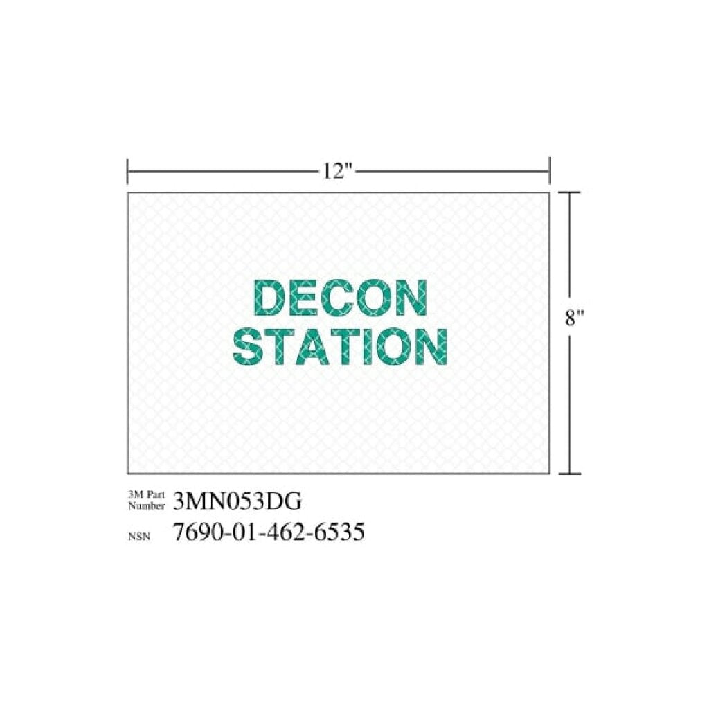 3M Diamond Grade Damage Control Sign 3MN053DG, 