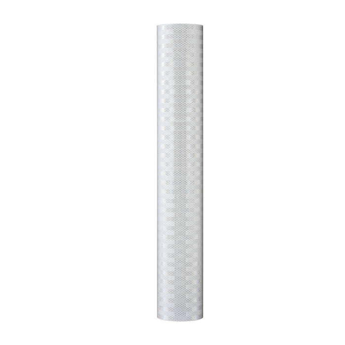 3M High Intensity Prismatic Reflective Sheeting 3930 White, 24.03125 x100 yd