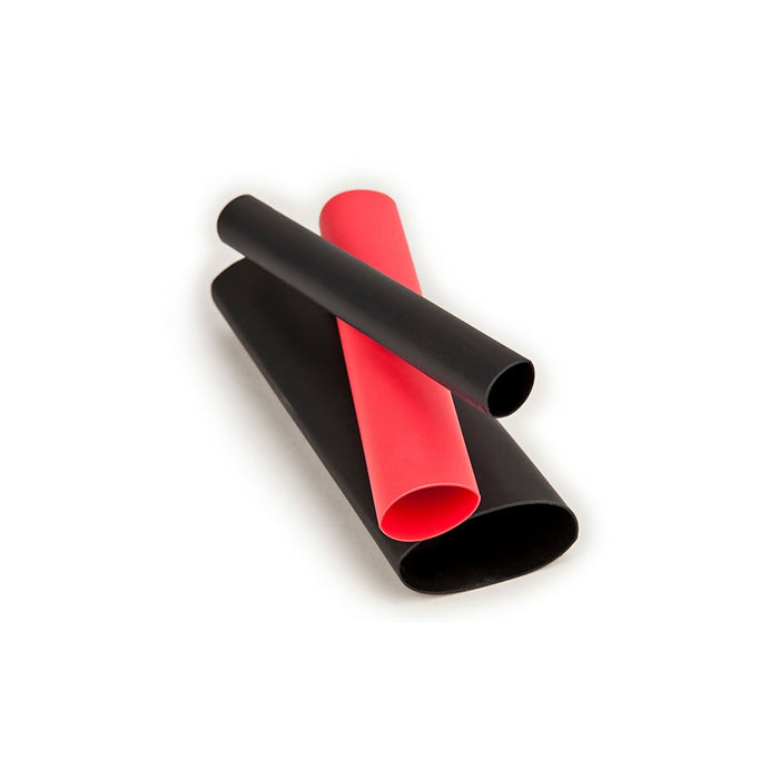 3M Thin-Wall Heat Shrink Tubing EPS-300, Adhesive-Lined, 1/2" Red, 6-inpiece
