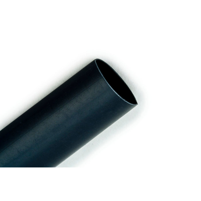 3M Thin-Wall Polyolefin Heat Shrink Tubing FP 301 1/2" Black 4-in piece