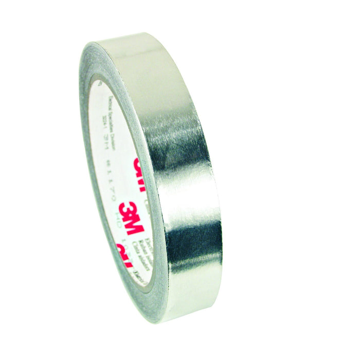 3M Embossed Aluminum Foil EMI Shielding Tape 1267, 1/2 in x 18 yd