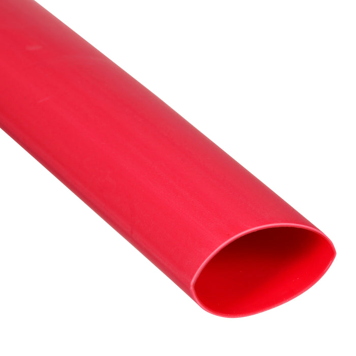 3M Thin-Wall Heat Shrink Tubing EPS-300, Adhesive-Lined, 1-48"-Red-24Pcs