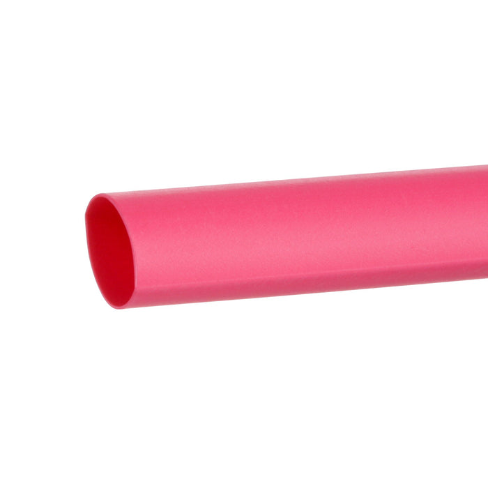 3M Heat Shrink Thin-Wall Tubing FP-301-1/2-48"-Red-100 Pcs, 48 inLength sticks