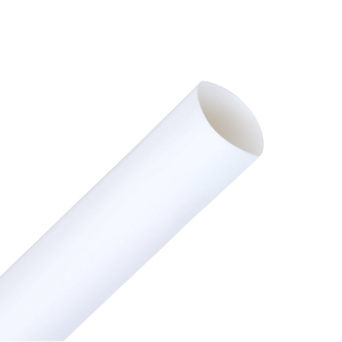 3M Heat Shrink Thin-Wall Tubing FP-301-3/4-48"-White-50 Pcs, 48 inLength sticks