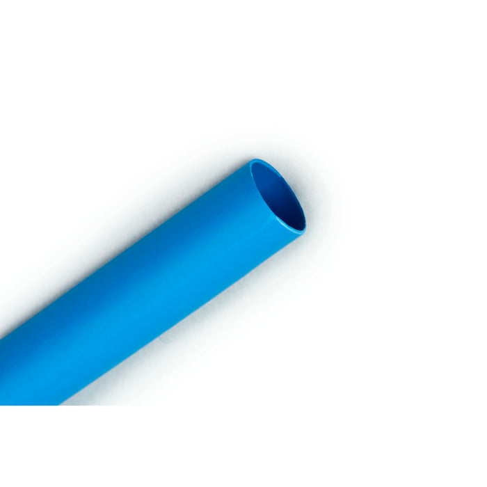 3M Heat Shrink Thin-Wall Tubing FP-301-3/8-48"-Blue-125 Pcs, 48 inLength sticks