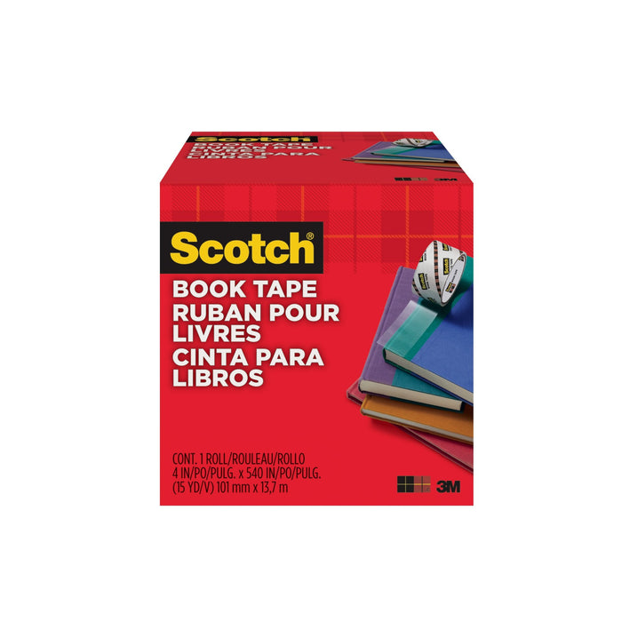 Scotch® Book Tape, 845-400, 4 in x 540 in (101,6 mm x 13,7 m)