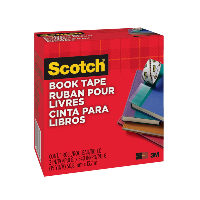 Scotch® Book Tape, 845-200, 2 in x 540 in (50,8 mm x 13,7 m)